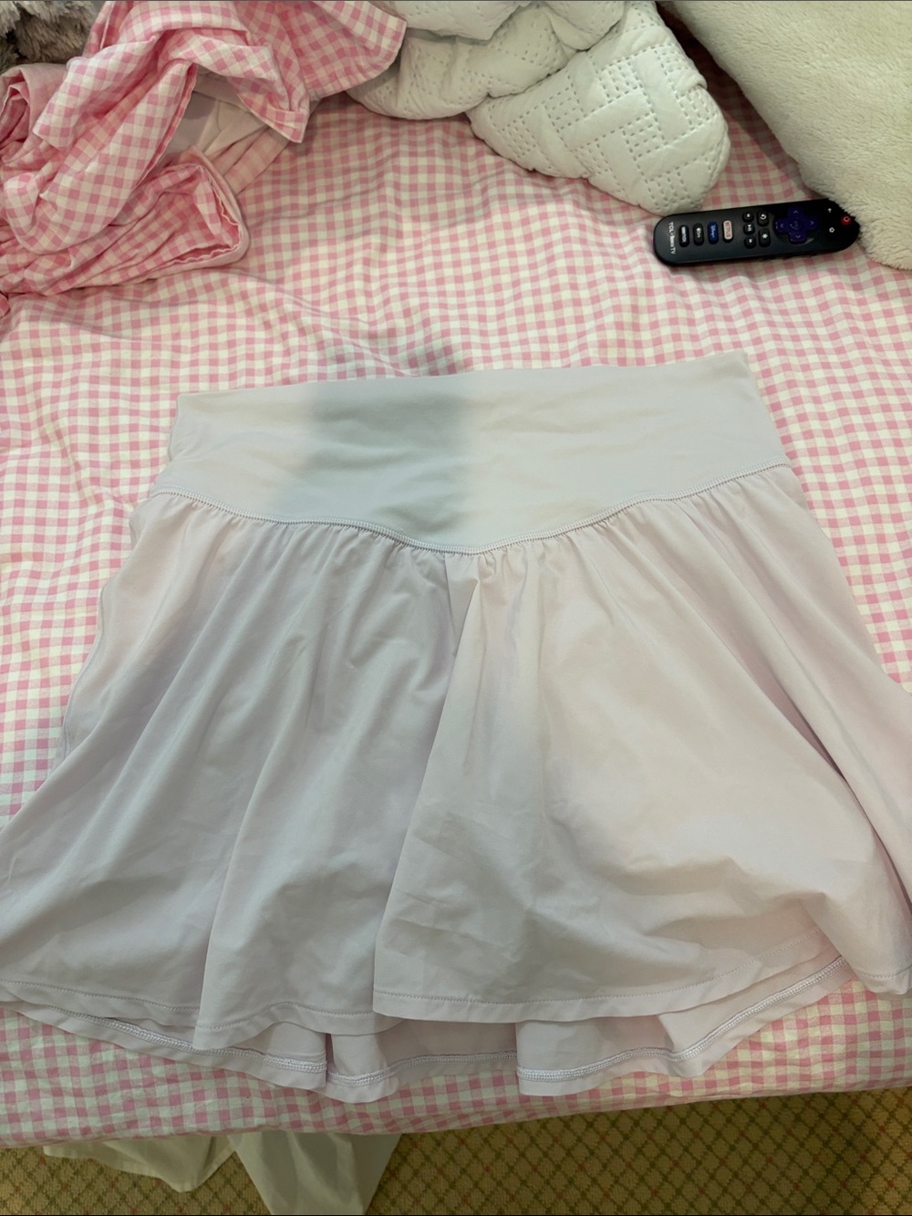 aerie Light Pink Skater Skirt